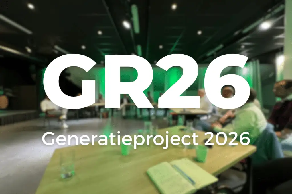 Aanmeldingen Generatieproject 2026 geopend!