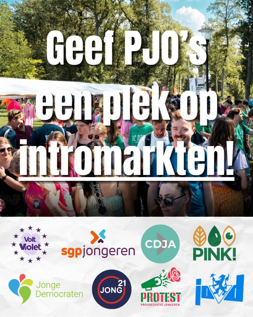 Geef PJO’s een plek op introductiemarkten!